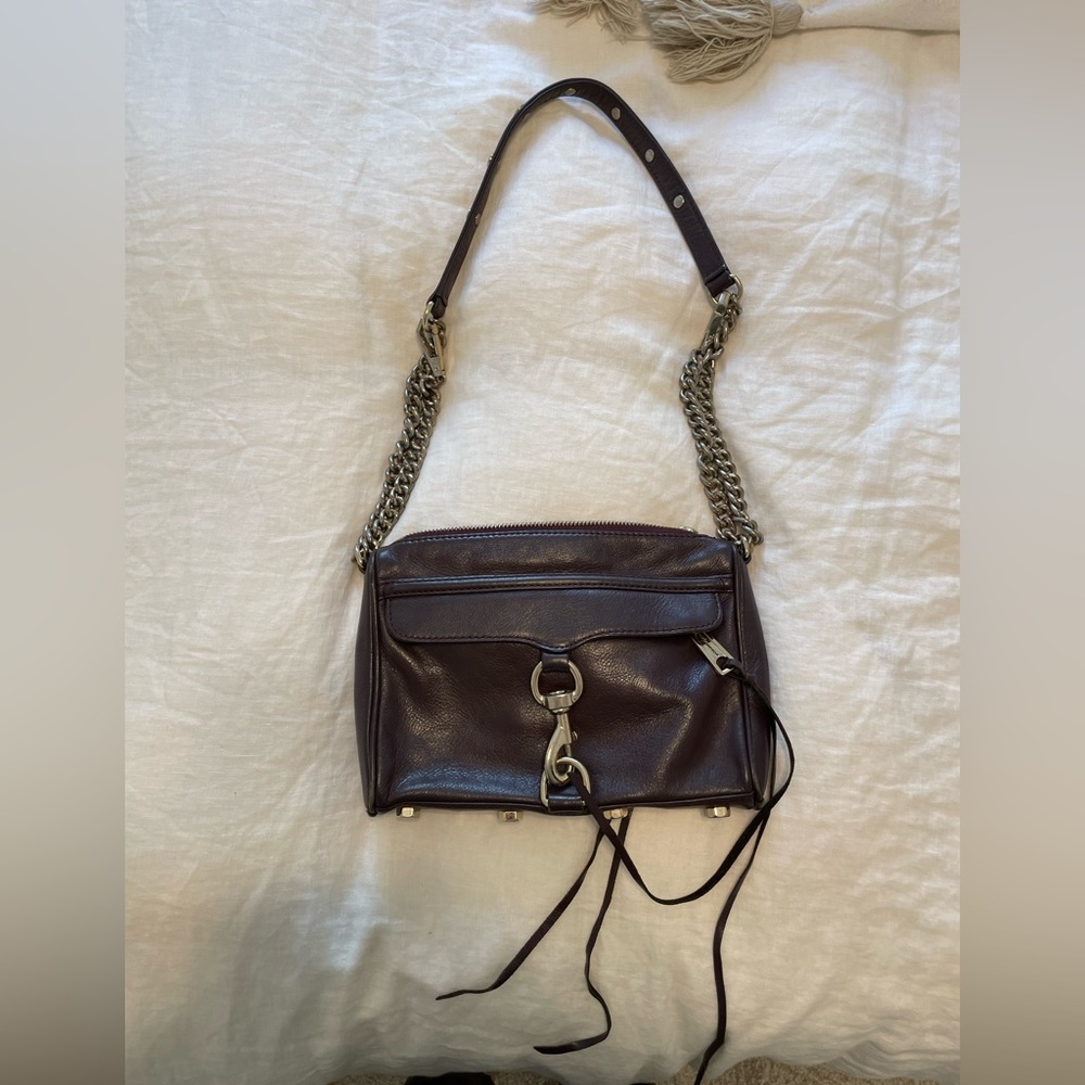 Rebecca Minkoff mini mac purse.